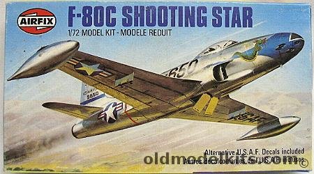 Airfix 1/72 F-80 Shooting Star, 2043-3 plastic model kit